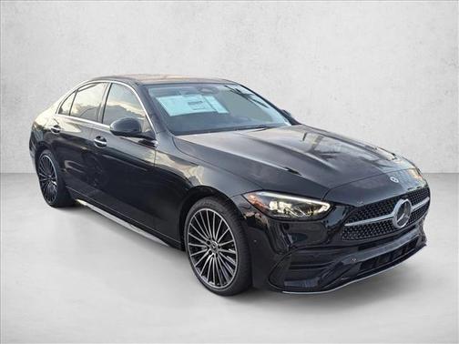 Black 2026 Mercedes-Benz C-Class C 300