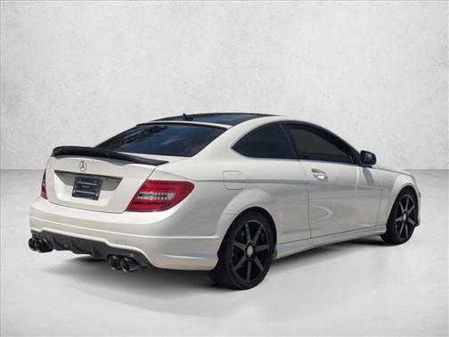Arctic White 2012 Mercedes-Benz C-Class Sport
