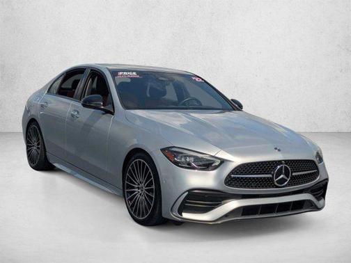Cirrus Silver Metallic 2022 Mercedes-Benz C-Class Sedan