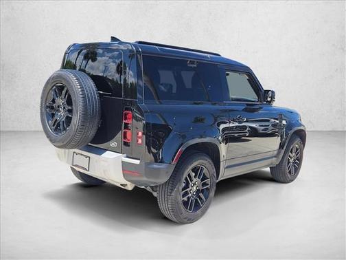 Santorini Black Metallic 2023 Land Rover Defender 90 S