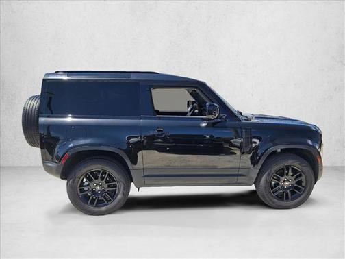 Santorini Black Metallic 2023 Land Rover Defender 90 S