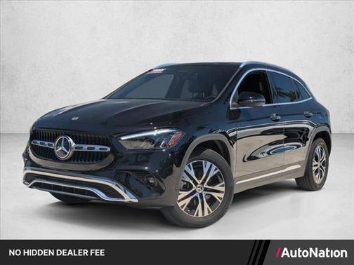 Night Black 2025 Mercedes-Benz GLA 250 4MATIC