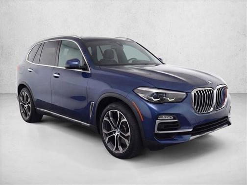 Phytonic Blue Metallic 2021 BMW X5 sDrive40i
