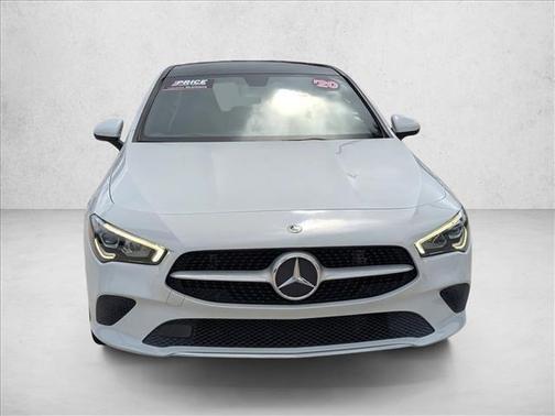 Digital White Pearl Metallic 2020 Mercedes-Benz CLA 250 Base