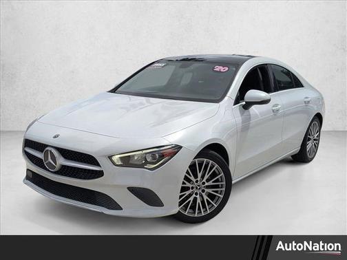 Digital White Pearl Metallic 2020 Mercedes-Benz CLA 250 Base