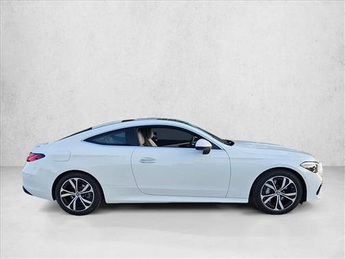 Polar White 2026 Mercedes-Benz CLE 300 4MATIC Coupe