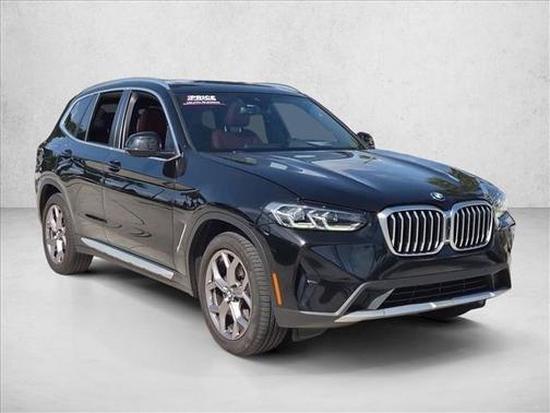 Black Sapphire Metallic 2023 BMW X3 sDrive30i