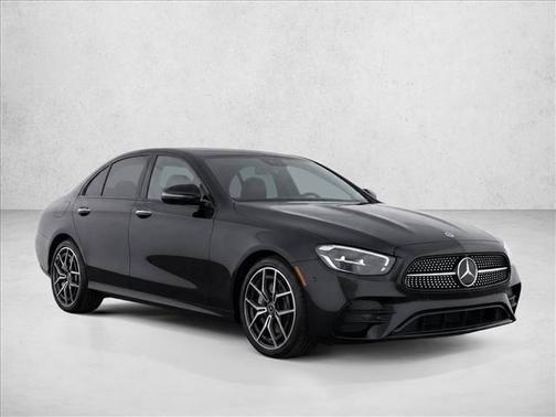 Obsidian Black Metallic 2022 Mercedes-Benz E-Class 4MATIC