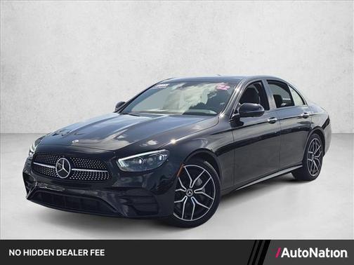 Obsidian Black Metallic 2022 Mercedes-Benz E-Class 4MATIC