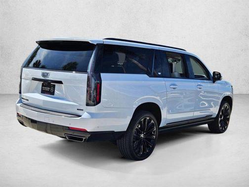 Vibrant White Tricoat 2026 Cadillac Escalade ESV Sport Platinum