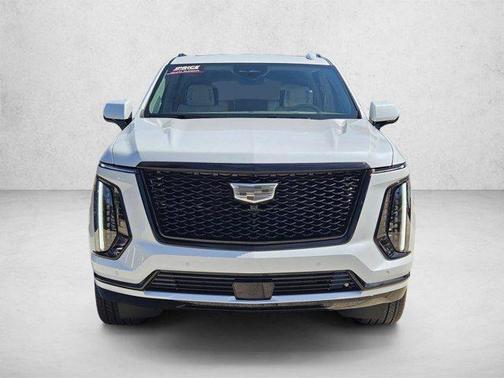 Vibrant White Tricoat 2026 Cadillac Escalade ESV Sport Platinum