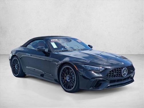Obsidian Black Metallic 2022 Mercedes-Benz AMG SL 63 Base