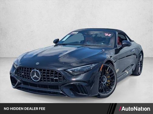 Obsidian Black Metallic 2022 Mercedes-Benz AMG SL 63 Base