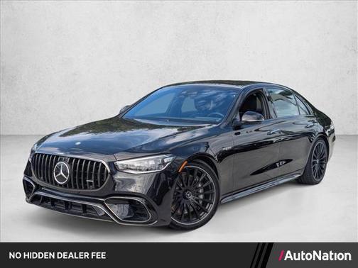 Obsidian Black Metallic 2026 Mercedes-Benz AMG S 63 E 4MATIC