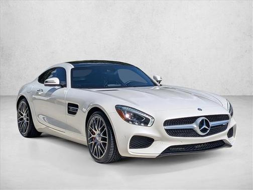 designo Diamond White Metallic 2016 Mercedes-Benz AMG GT S