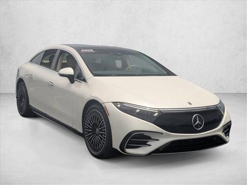 Diamond Whit 2022 Mercedes-Benz EQS 580 4MATIC