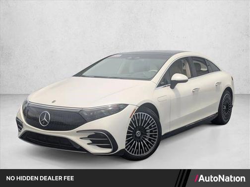 Diamond Whit 2022 Mercedes-Benz EQS 580 4MATIC