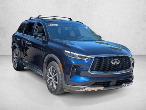 Grand Blue/Black Obsidian 2022 INFINITI QX60 AUTOGRAPH