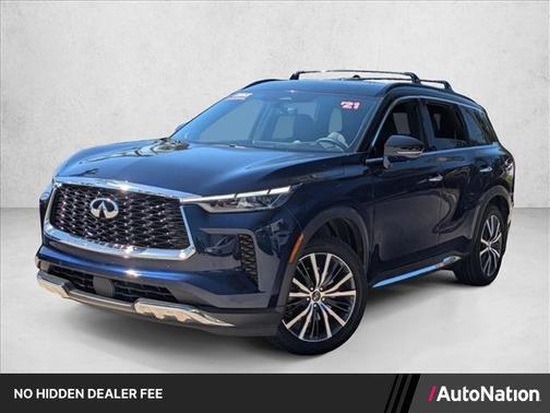 Grand Blue/Black Obsidian 2022 INFINITI QX60 AUTOGRAPH
