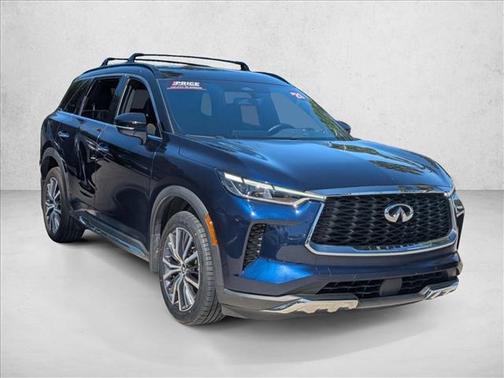 Grand Blue/Black Obsidian 2022 INFINITI QX60 AUTOGRAPH