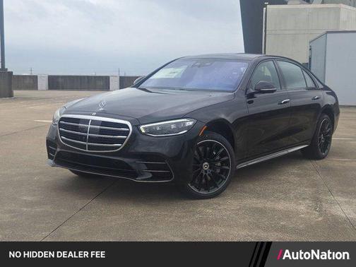 Obsidian Black Metallic 2026 Mercedes-Benz S-Class 4MATIC