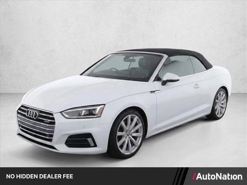 White 2018 Audi A5 2.0T Premium Plus