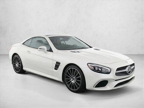 Polar White 2017 Mercedes-Benz SL 450 SL 450