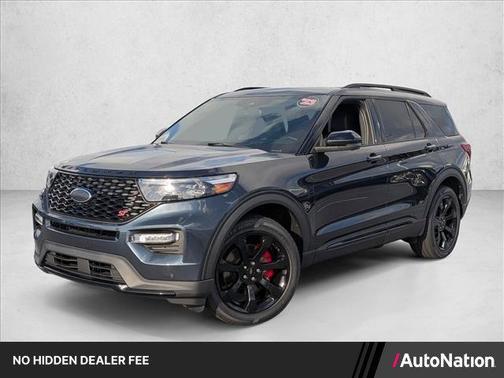 Stone Blue Metallic 2023 Ford Explorer ST