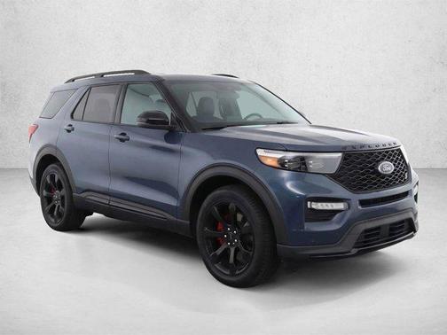 Stone Blue Metallic 2023 Ford Explorer ST