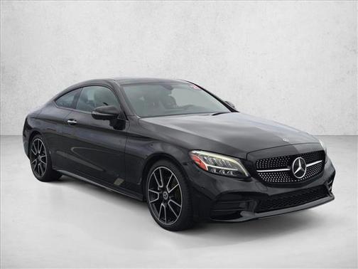 Black 2021 Mercedes-Benz C-Class Coupe