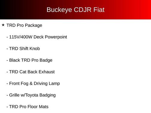 2015 Toyota Tacoma TRD Pro