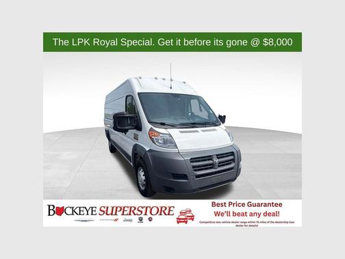 Bright White Clearcoat 2016 RAM ProMaster 3500 High Roof