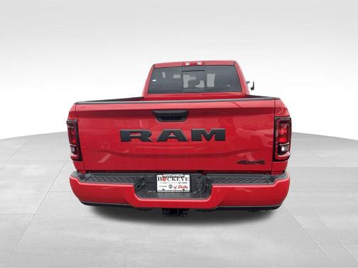 Flame Red Clearcoat 2027 RAM 2500 Black Express