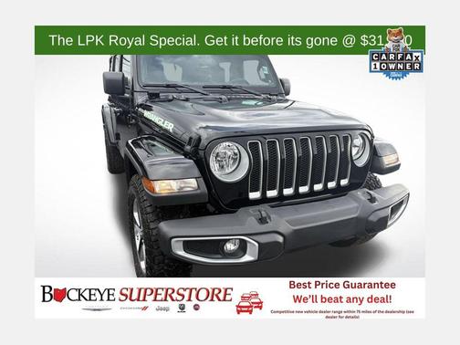 Black Clearcoat 2023 Jeep Wrangler 4-Door Sahara 4x4