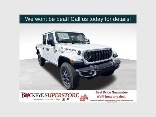 White 2026 Jeep Gladiator 85th Anniversary Edition 4x4