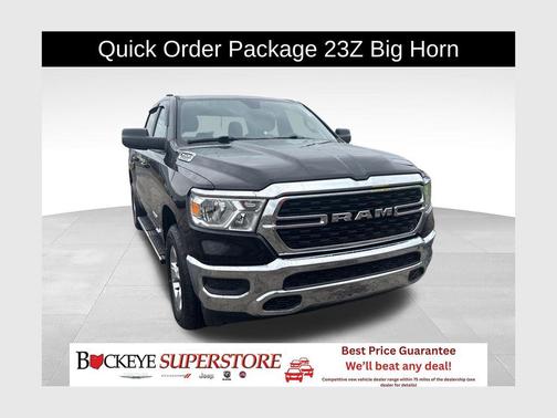 Diamond Black Crystal Pearlcoat 2023 RAM 1500 Big Horn/Lone Star