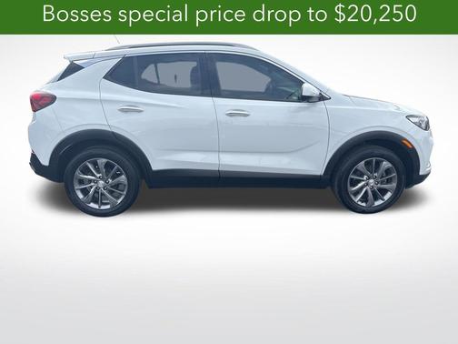 Summit White 2021 Buick Encore GX Essence