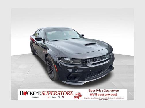 Pitch Black Clearcoat 2023 Dodge Charger R/T Scat Pack
