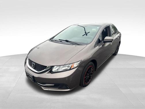 Urban Titanium Metallic 2015 Honda Civic LX