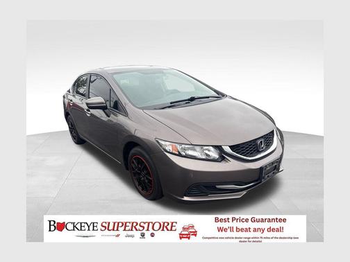 Urban Titanium Metallic 2015 Honda Civic LX