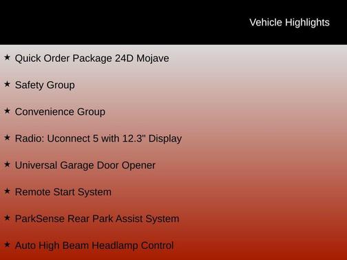 2026 Jeep Gladiator Mojave 4x4