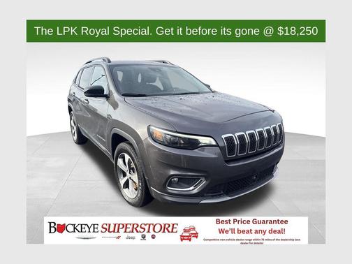 Granite Crystal Metallic Clearcoat 2022 Jeep Cherokee Limited