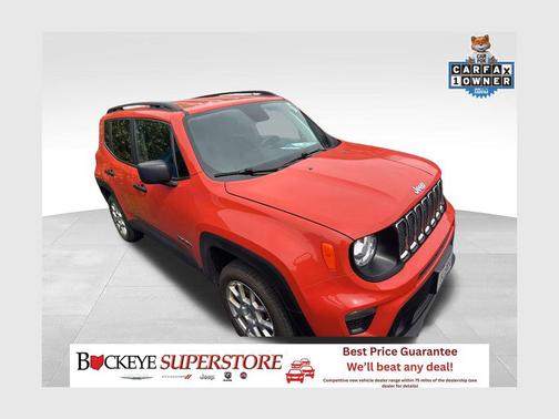 Omaha Orange Clearcoat 2020 Jeep Renegade Sport