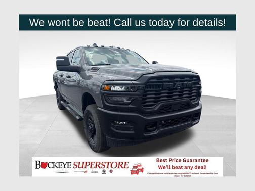 Ceramic Gray Clearcoat 2026 RAM 3500 Tradesman Crew Cab 4x4 6'4' Box