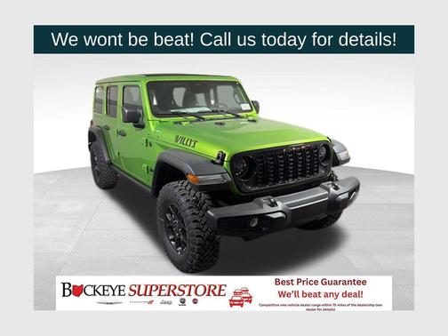 Mojito Clearcoat 2026 Jeep Wrangler Willys