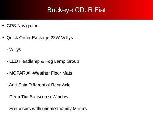 2022 Jeep Wrangler Willys