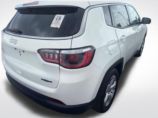 White Clearcoat 2020 Jeep Compass Latitude