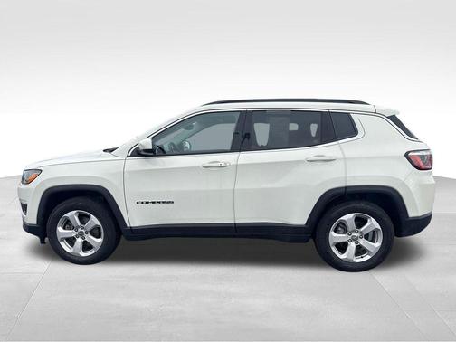 White Clearcoat 2020 Jeep Compass Latitude