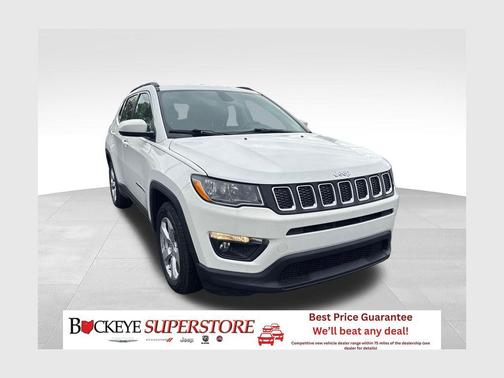 White Clearcoat 2020 Jeep Compass Latitude