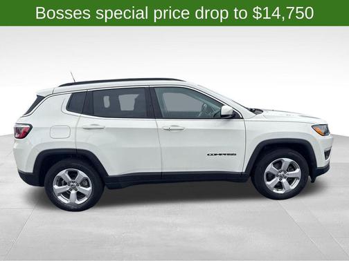 White Clearcoat 2020 Jeep Compass Latitude